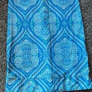 Jude Connally Blue and Green Paisley Top